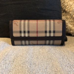 Authentic Burberry Wallet